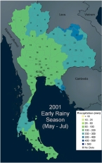 Figure 5c: Early Rainy Season, May 2001 to July 2001