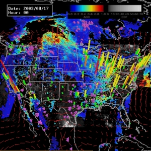 Individual picture file extracted from the data fusion and analysis of a large scale PM event in September 2002